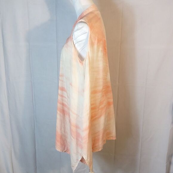 Johnny Was Asymmetrical Tunic Top - Picture 3 of 7